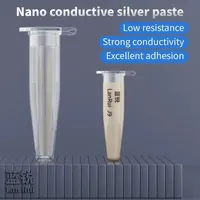 LANRUI J9 Pâte d'argent nano-conductrice à faible résistance pour réparation d'écran iPhone Android Câble de ligne vert/jaune Téléphone portable