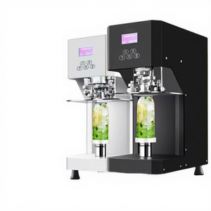 Nouvelle machine de scellage semi-automatique électrique compacte pour canettes de boissons, avec fonctionnement manuel, pour l'emballage de sodas, bières et jus en fûts - Product Image 1