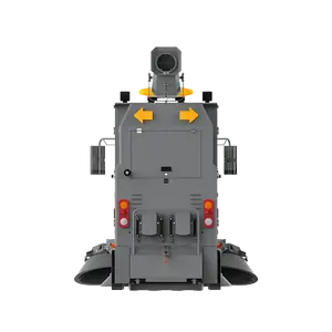 Warehouse Hospital Electric Full-Enclosed Cleaning Road Street Floor Sweeper