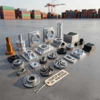 Servicio de Mecanizado CNC Personalizado con Brochado para Prototipos Rápidos, Piezas Mecanizadas de Aluminio de Precisión para Pequeños Volúmenes para Startups