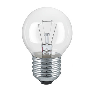 Lámpara esférica clara E27 60W, ideal para iluminación general en hogares y oficinas, mejora la visibilidad y el ambiente. - Product Image 1