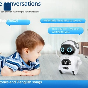 Jumon Nouveau Mini Robot IA Multifonctionnel avec Reconnaissance Vocale, Dialogue Vocal, Apprentissage des Langues, Chant et Danse - Product Image 5