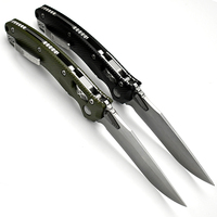 Couteau pliant de survie en acier M390MK de haute qualité, haute dureté, manche durable en G10, couteau de poche tactique défensif portable EDC, OEM