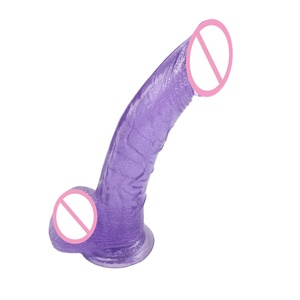Dildo prodotto per adulti giocattolo per adulti di alta qualità Dildos da <span class=keywords><strong>uomo</strong></span> morbido e grande iniezione di TPE gelatina Dildo per la masturbazione femminile giocattoli sessuali - Product Image 4