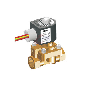جسم نحاسي EPDM غشاء SS304 زنبرك ضغط عالي صمام ملف لولبي ثنائي الاتجاه يعمل بالطيار ملحقات معدات مكافحة الحرائق - Product Image 4