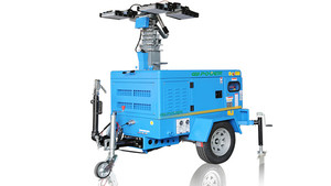 10KVA LED Single phase Xe đẩy tháp chiếu sáng Máy phát điện diesel <span class=keywords><strong>Powered</strong></span> by Châu Âu động cơ - Product Image 2