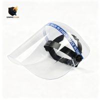 Casque de sécurité M1010 entièrement fermé avec écran facial de protection, compatible avec un support de masque anti-impact et anti-éclaboussures