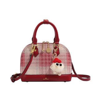 Bolso cruzado de lujo 2025 para mujer, bolso de bolos de pata de gallo para dama, bolso elegante de gama alta, bolso de campana - Product Image 1