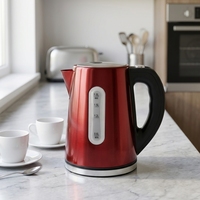 Bouilloire Électrique Numérique Polie avec Contrôle de Température 1,8 L en Acier Inoxydable Sans Fil et Fonction Maintien au Chaud pour Usage Domestique