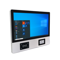 Système de point de vente tactile capacitif personnalisable de 15,6 pouces avec lecture de codes-barres NFC, Intel I3/i5/RK3568, multi-OS