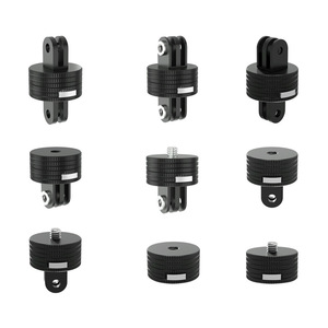 360 Xoay Đầu 1/4 Phát Hành Nhanh Chóng Cơ Sở Adapter Cho Gopro12 11 10 9 Hành Động Máy Ảnh - Product Image 1