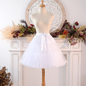 <span class=keywords><strong>Jupon</strong></span> élégant pour femmes, crinoline à volants, jupons courts pour robes - Product Image 2