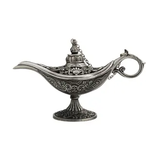 Aladdin magic lamp classic metal crafts incense burner home creative gift