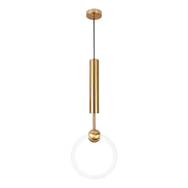 Лидер продаж, Классический Уникальный Золотой металлический роскошный светильник для столовой, геометрический дизайнерский подвесной светильник для столовой