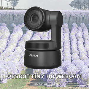 Cámara Web PTZ CMOS con IA OBSBOT Tiny, 1080p Full HD, >25MP, Videoconferencias, Grabación, Transmisión en Vivo, Clases en Línea, Reuniones - Product Image 2
