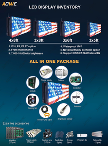 Super Quality <strong>Double</strong> Face 4'x8' <strong>Led</strong> <strong>Digital</strong> Outdoor <strong>Display</strong> Sign Waterproof Outdoor <strong>Led</strong> Advertising Screen <strong>Display</strong> - Product Image 4