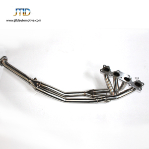 Tubo de escape de acero inoxidable para MAZDA MIATA 4CYL 1.6L NA <span class=keywords><strong>B6ZE</strong></span> 89-93 MX5 - Product Image 4