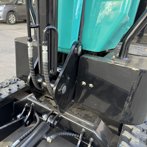 Mini-excavatrice certifiée EPA CE EURO 5 de 2,5 tonnes avec moteur Kubota, excavatrice compacte sur chenilles - Product Image 4