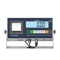 Indikator Timbangan Digital Stainless Steel Layar LCD Opsional RS232 OEM/ODM Presisi Tinggi 1/100.000 Garansi 1 Tahun