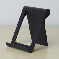 Support de téléphone pliable en gros Support d'accessoires de téléphone portable en PVC et ABS compatible avec l'iPhone et les smartphones pour une utilisation de bureau