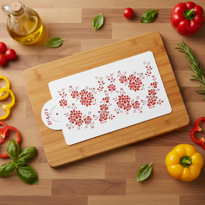 <span class=keywords><strong>AK</strong></span> Personnalisé Décoration De Gâteau Pochoirs Gabarits En Plastique Pochoir D'aérographe Réutilisable Peinture Dessin Art Pochoir ST-5474 - Product Image 5