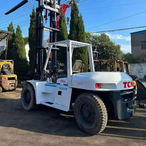 Chariot élévateur diesel d'occasion de marque japonaise originale TOYOTA/TCM/MITSUBISHI/KOMATSU FD100 10T à Shanghai - Product Image 1