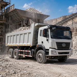 New JK6 6x4 Heavy Truck Tipper 251-350HP 8L Diesel Weichai <b>10</b> Tires Hydraulic Rear Camera LHD RHD Wholesale Export Supply - Product Image 2