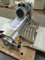 Laminoir de pâte à pâte feuilletée de beurre de dessus de table d'acier inoxydable