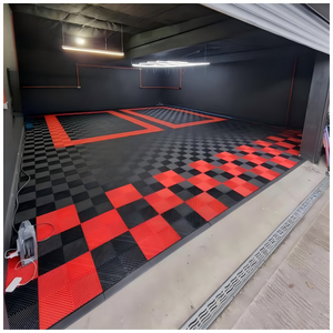 Grilles de sol en plastique robustes et esthétiques pour garage automobile, pièces de sol en plastique pour atelier, fabricant - Product Image 6