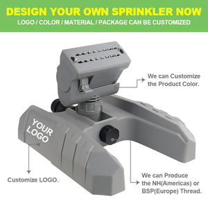 Arroseur de pelouse réglable SUNSHINE, arroseur de jardin à 360 degrés, 4 modes de pulvérisation, contrôle du débit d'eau, pulvérisateur d'irrigation - Product Image 2