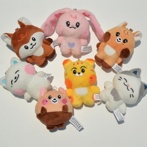 Llavero de Peluche KPOP N T Dream Dreamiez de 8 cm, Suave, Ecológico, Lindo, de Dibujos Animados, Mini Juguete, Colgante para Bolsa, Jeno, Jaemin, <span class=keywords><strong>Renjun</strong></span>, Jisung, Chenle - Product Image 1
