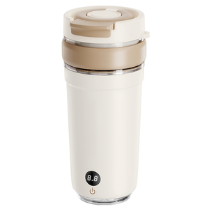 Calentador de <span class=keywords><strong>Agua</strong></span> y Leche Eléctrico Portátil de 500 ml, Mini Hervidor de <span class=keywords><strong>Agua</strong></span> Caliente de Acero Inoxidable para Té y Café - Product Image 4