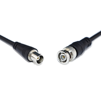 Cable de Extensión Coaxial SYK Personalizado BNC Macho-Hembra RG58 50 Ohm para Uso en Electrodomésticos, Revestimiento de PVC, Conductor de Cobre Puro, 1.5m de Longitud