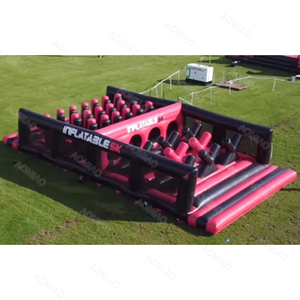 Pista de Obstáculos Inflable Personalizada para Carreras de 5K, Barrera para Deportes y Juegos, Disponible para Alquiler - Product Image 4