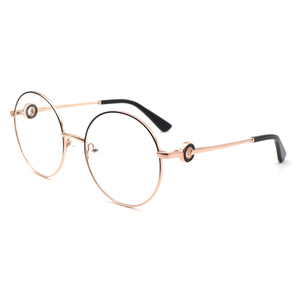 Gafas de Metal Higo Extra Grandes con Montura Completa, Estilo Retro Moderno, Unisex, Doradas, Plateadas, Negras, 58-19-150 - Product Image 2