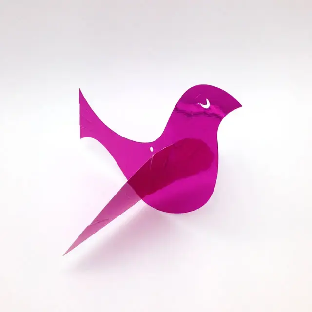 Papier DIY Décoratif Pigeon Volant Papier Fantaisie