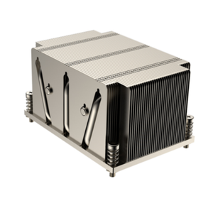 Enfriador de <span class=keywords><strong>Cpu</strong></span> de servidor 2U de 300W con 5 tubos de calor, disipador térmico de aleta de aluminio con Base de cobre para procesador de estación de trabajo Lga 4926 Arm 9 Socket - Product Image 2