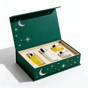 Coffret de crèmes et d'essences pour le soin de la peau, boîte rigide à fermeture magnétique, coffret cosmétique pour huiles essentielles pour le corps - Product Image 3
