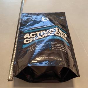 12*19 + 5.5 'sacchetti di stampa personalizzati neri a prova di bambino Mylar dispensario uscita Pound sacchetti di imballaggio a chiusura lampo Stand up sacchetti - Product Image 2