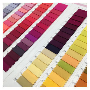 50D vải đàn hồi mềm thoáng khí nhuộm căng <span class=keywords><strong>polyester</strong></span> <span class=keywords><strong>pongee</strong></span> thể thao vải cho xuống áo khoác - Product Image 1