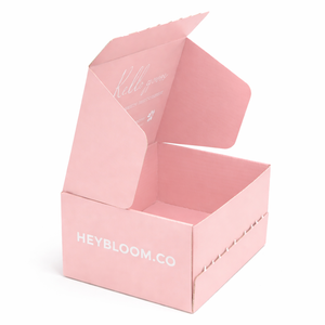 Crème pour le visage, soins de la peau, emballage d'expédition de marque, boîte à courrier facile à ouvrir, boîte en carton ondulé B, logo personnalisé - Product Image 1