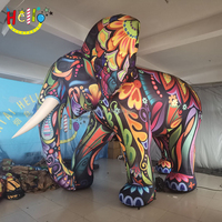 Modèle d'éléphant gonflable géant personnalisé pour la publicité et la décoration