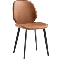 Fabrik-Bestseller PU-Leder Ergonomischer Esszimmerstuhl Wohnmöbel Hotel- und Restaurantstühle