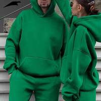Ensembles Unisexe Capuche et Survêtements OEM ODM Décontractés Homme Femme Lourd Oversize Polaire Chaud Automne Hiver