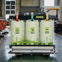 Transformateur triphasé sec moyenne tension PENGTAI 500KVA 1000KVA 20KV 35KV 480V 50/60Hz pour distribution d'énergie