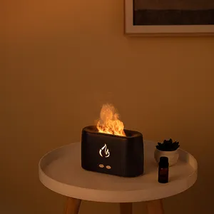 Top vendita fiamma diffusore di aromi umidificatore d'aria casa aromaterapia fuoco macchina diffusore di olio essenziale ad ultrasuoni