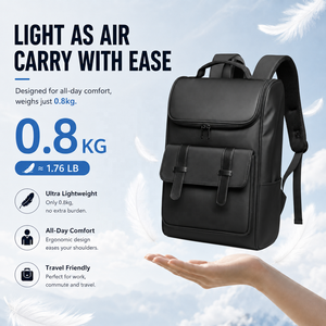 Mochila Feminina Vintage Estilo Britânico para Laptop de 15,6 Polegadas, Mochila Escolar Resistente à Água com Trava Antifurto - Product Image 6