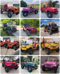 Hot Bán Trung Quốc Điện/Xăng 300cc Jeep Xe Dành Cho Người Lớn Off Road Jeep Dune Buggy Mini Jeep - Product Image 4