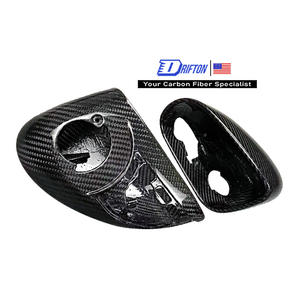 Actualice la carcasa del espejo lateral OE para secar el material de fibra de carbono para Mclaren 570S 570GT - Product Image 1