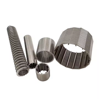 Tubes de filtre de fil de cale de haute précision avec la mini fente Tube d'écran de cale d'acier inoxydable 304 316L